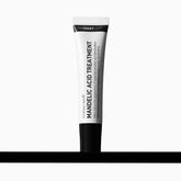 The INKEY List Mandelic Acid Treatment bottle shows fragrance-free exfoliation for all skin types.