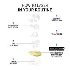 The INKEY List Novoretin 2% Moisturizer label closeup highlights non-comedogenic formula for clearer-looking skin