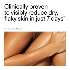 The INKEY List PHA Body Water Cream applying in circular motions for smooth skin