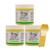 The Keys Salt Scrub sea salt bottle for radiant exfoliation of the skin