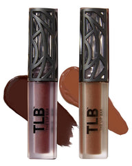 The Lip Bar Naturalista swatch with long-lasting color and glossy glide
