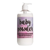 The Lotion Company 24 Hour Skin Therapy lotion bottle with baby powder scent for everyday hydration.