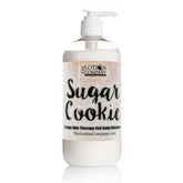The Lotion Company Sugar Cookie lotion bottle shows comforting scent and all-day moisture.