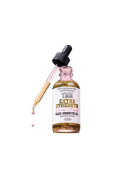 The Mane Attraction bottle label highlighting clean, natural ingredients
