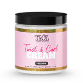 The Mane Attraction Twist & Curl Cream bottle highlights lightweight moisture for defined curls.