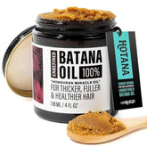 The-Mix-Up unrefined batana oil bottle pour nourishes the scalp and hair