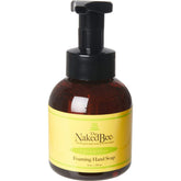 The Naked Bee Citron & Honey Foam Soap pump bottle for gentle cleansing and soft hands