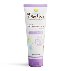 Lil Naked Bee Baby Lotion bottle ready for gentle hydration on kids' skin