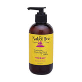 The Naked Bee Nourishing Body Lotion bottle pump for daily hydration.