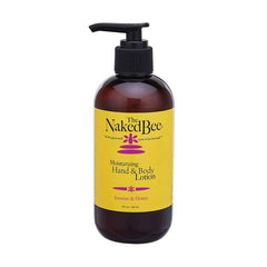 The Naked Bee Nourishing Body Lotion bottle pump for daily hydration.