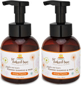 The Naked Bee Orange Popsicle Giggles bottle front for gentle daily cleansing