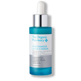 The Organic Pharmacy Niacinamide Ultra 5 Serum bottle for smoother skin and even tone.
