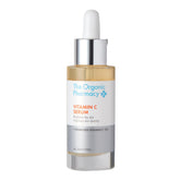The Organic Pharmacy Stabilised Vitamin C Serum bottle front for brightening