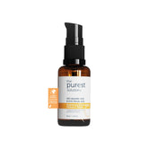 The Purest Solutions Brightening Serum bottle ready for daily radiant skin routine