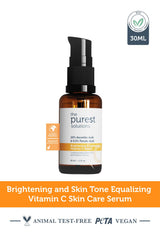 The Purest Solutions Brightening Serum dropper dispensing serum for even skin tone