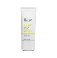 The Purest Solutions Invisible UV Protection bottle for daily hydration and sun defense.