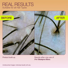 THE ROOTIST Pre-Shampoo wait-time visual indicating a 10–15 minute treatment