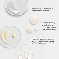 The Spa Dr Age Defying Serum application highlights firming, hydration, and antioxidant protection.