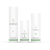 The Spa Dr. cleanser bottle close-up for a gentle daily cleanse.