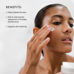 The Untamed Quiet Storm balm texture swatch reveals silky, deeply hydrating formula.