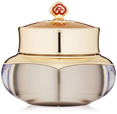 The History of Whoo Cheongidan Hwahyun Cream bottle close-up for premium hydration and radiance.