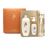 THE WHOO Radiant Cleansing Foam 200ml bottle for a refreshing cleanse and moisturized skin.