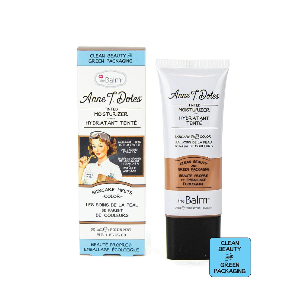 theBalm Anne T. Dotes Deep bottle front for daily hydration and even tone