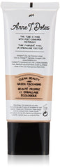 theBalm Anne T Dotes tinted moisturizer bottle close-up shows natural glow and sheer coverage.