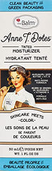 thebalm Anne T. Dotes on medium skin swatches for natural color match.