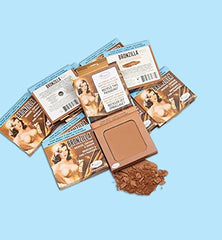theBalm Bronzilla Bronzer application brush demonstrates easy contouring