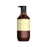Theorie Monoi Buriti Glossing Conditioner bottle with pump delivers deep hydration.