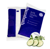 Therabath cucumber melon thyme refill bottle delivering hydrating warmth for hands and feet.