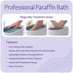 Therabath TB6 powder coated tank for longevity and easy cleaning