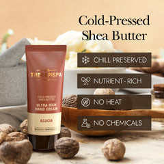 THERAPISPA hand-cream-texture-closeup highlights silky, non-greasy finish for daily tasks.