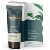 THERAPISPA Ultra Rich Hand Cream bottle showing premium hydration for daily use