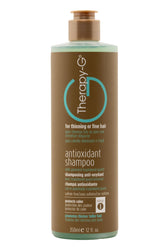 Therapy-G Antioxidant Shampoo bottle front, color-safe cleansing for fine hair