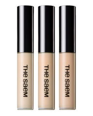 THESAEM Cover Perfection Concealer shade 1 Clear Beige swatch for blemish coverage.