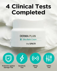 THESAEM Derma Plan Ultra Balm Cream with shea butter emphasizing deep emollience.