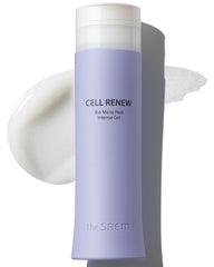THESAEM Facial Peeling Gel bottle closeup shows gentle exfoliation for smoother skin.