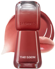 THESAEM Saemmy's Ade Shot Tint Apple Cinnamon Brown for radiant non-sticky lip glow