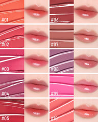 THESAEM Saemmy's Ade Shot Tint Rose Hibiscus lightweight gloss-texture glides on with a soft, airy finish.