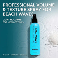 THESALONGUY Tidal Wave texture application highlights grip and movement