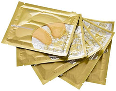Theshiry eye mask on eye area delivering cooling hydration