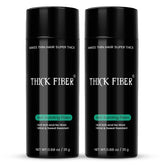 THICK FIBER bottle front view showing natural-color fibers for thinning hair
