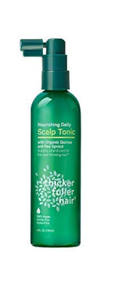Thicker Fuller Hair tonic bottle for daily scalp nourishment.