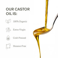 Third Layer Night Oil label highlights organic, hexane-free castor oil.