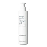 THISWORKS Deep Sleep Shower Gel bottle front showing calming aroma