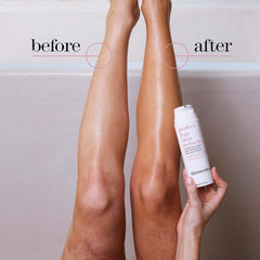 THISWORKS Perfect Legs Tint applied on legs delivering instant, natural glow