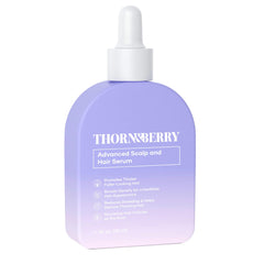 Generic Thorn & Berry scalp serum bottle for fuller-looking hair