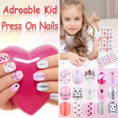 Thrilez pre-glue short nails enable quick, mess-free application at home.